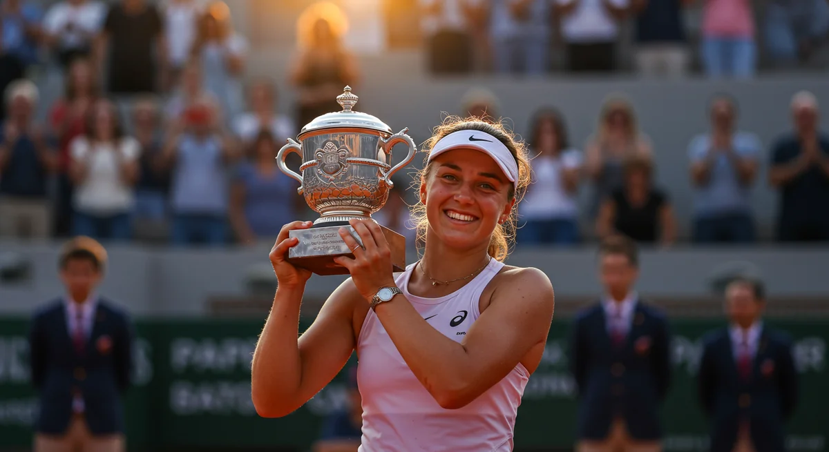 Tarihi An! 19 Yaşındaki Andreeva, Roland Garros Tacını Taktı; Chwalinska'nın Peri Masalı Sona Erdi