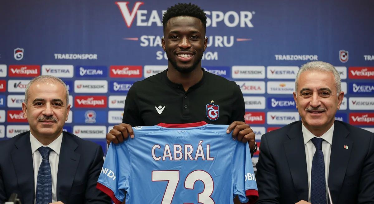 Trabzonspor'dan Flaş Transfer: Cabral İçin KAP'a Bildirim Yapıldı, İşte Maaş ve Bonservis Detayları!